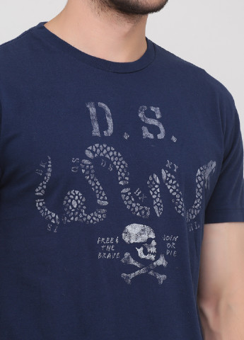 Темно-синяя футболка Ralph Lauren