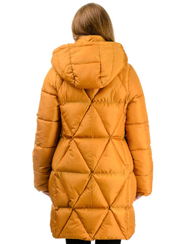 Горчичная зимняя куртка Laki