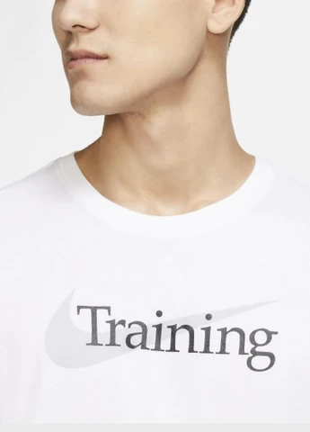 Біла футболка cz7989-100 Nike Dfc Tee Sw Training