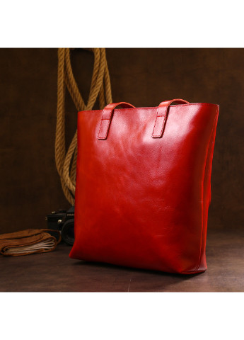 Жіноча шкіряна сумка-шоппер 37х33х8,5 см Shvigel (253490581)
