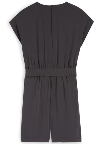 Комбінезон C&A комбінезон-шорти однотонний темно-сірий кежуал модал