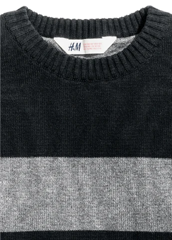 Графитовый демисезонный джемпер джемпер H&M