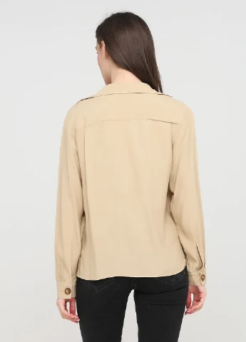 Бежевая блуза Care Label