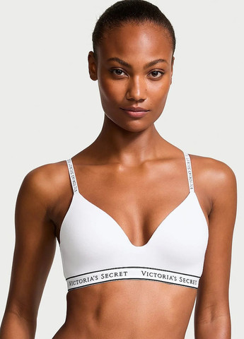 Білий демісезонний комплект (бюстгальтер, трусики) Victoria's Secret