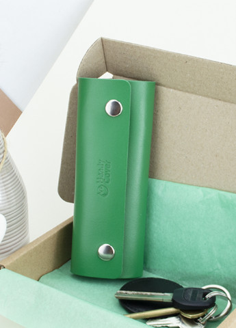 Подарочный женский набор №64: обложка на паспорт + ключница (зеленый) HandyCover (254059920)