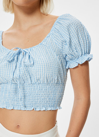 Голубая блузка KOTON