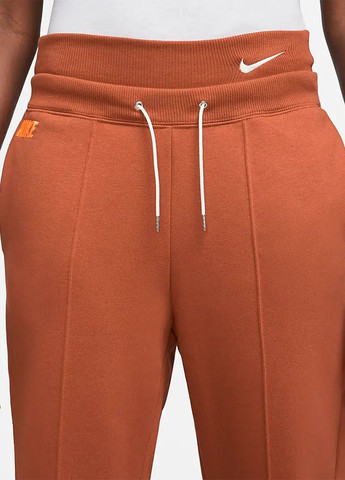 Терракотовые кэжуал демисезонные джоггеры брюки Nike