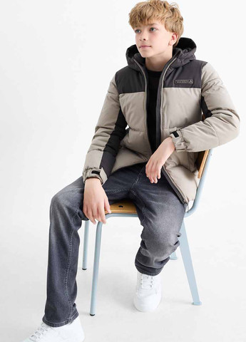 Комбинированная демисезонная куртка C&A