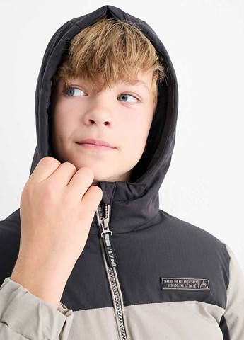 Комбинированная демисезонная куртка C&A