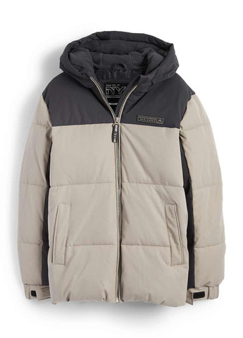 Комбинированная демисезонная куртка C&A