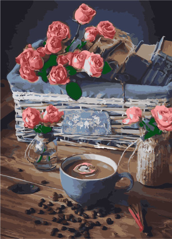 Картина за номерами Вінтажні троянди 40*50см ArtStory (252265874)