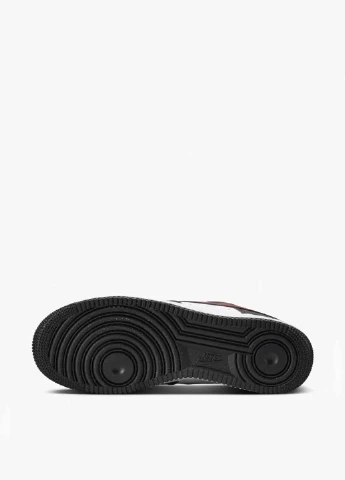Чорно-білі кросівки fz4615-001 демісезон Nike Air Force 1 Low Black Red
