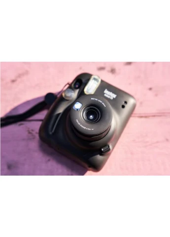Фотоаппарат Instax Mini 11 Charcoal Gray +Фотобумага в подарок Colorfilm Instax Mini Glossy 10шт (16654970001) Fujifilm (229952029)