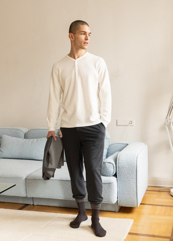 Пижама (лонгслив, брюки) Uniqlo (322455718)