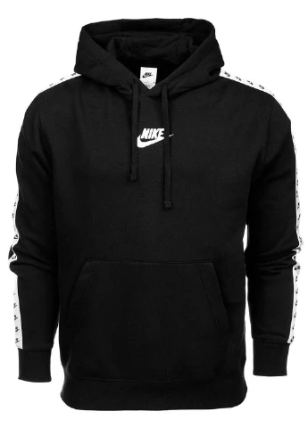 Черный демисезонный спортивный костюм Nike