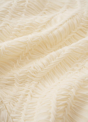 Кремовая кэжуал однотонная юбка SHEIN