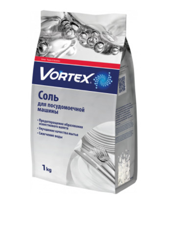 Сіль для посудомийних машин, 1 кг Vortex (138200649)