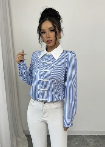 Синіти блуза SHEIN