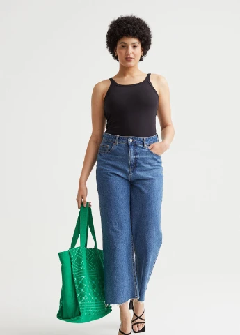 Майка,чорний, H&M Basic — 256604611