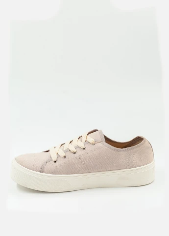 Бежевые кеды Pull & Bear