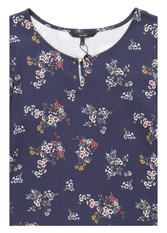 Тёмно-синяя блуза Vero Moda