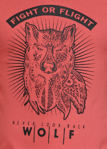Терракотовая футболка LEXSUS