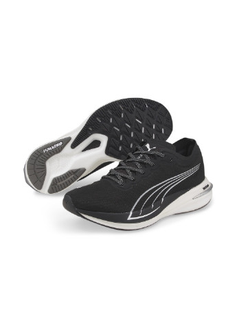 Кросівки DEVIATE NITRO Women's Running Shoes Puma чорні всесезони (255698320)