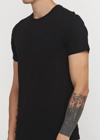 Чорна футболка H&M