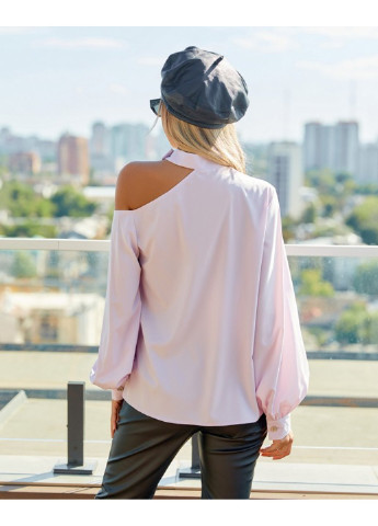 Сиреневая блуза sa-285 s фиолетовый ISSA PLUS