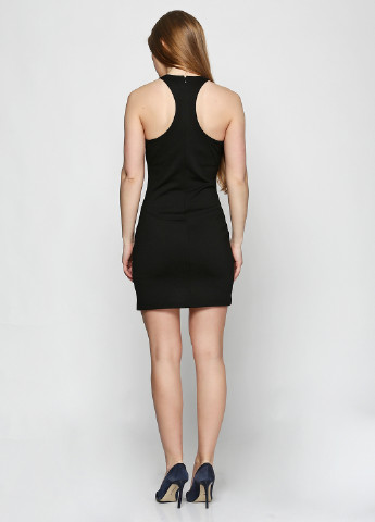 Черное кэжуал платье Silvian Heach с абстрактным узором