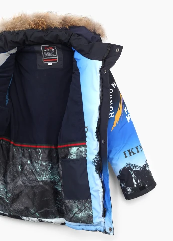 Синя зимня куртка No Brand