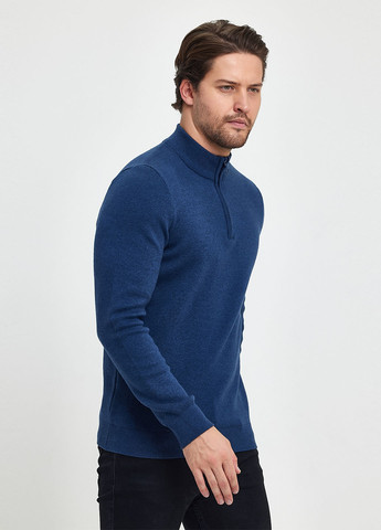 Синий демисезонный свитер Trend Collection