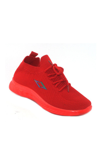 Красные демисезонные кроссовки No Brand