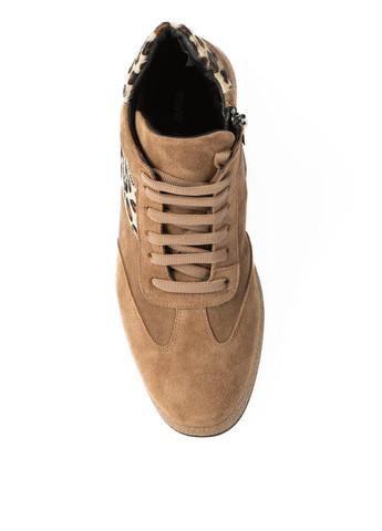 Осенние ботинки Evromoda со шнуровкой из натуральной замши