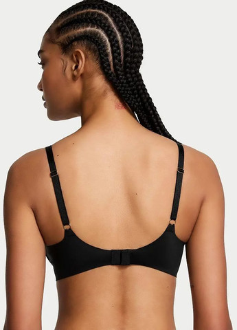 Черный демисезонный комплект (бюстгальтер, трусики) Victoria's Secret