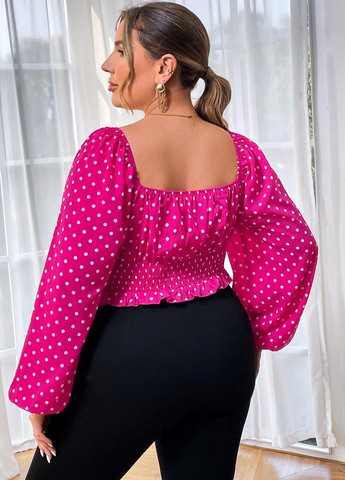 Фуксия блуза SHEIN