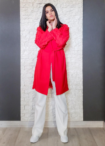 Красный кэжуал пиджак Armin Studio by Wera Berto - однотонный - демисезонный
