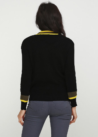 Черный демисезонный пуловер пуловер Babylon