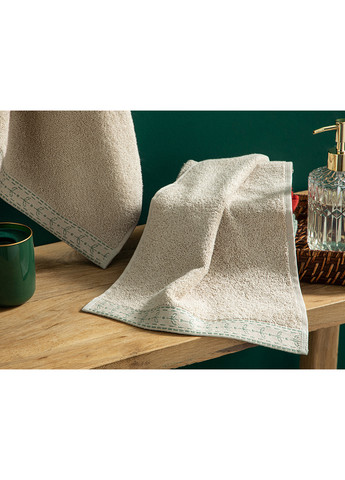 English Home полотенце для рук, 30х40 см однотонный бежевый производство - Турция