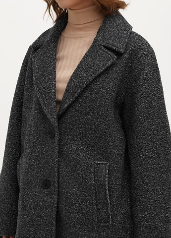 Темно-сіре демісезонне Пальто однобортне Tom Tailor