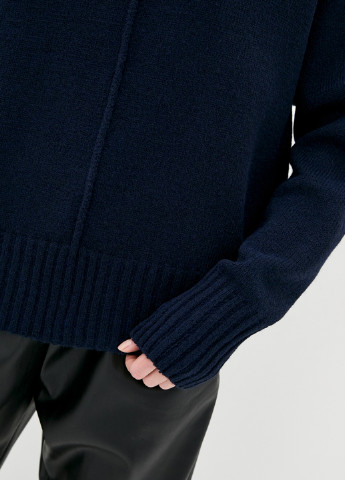 Темно-синій демісезонний светр Sewel
