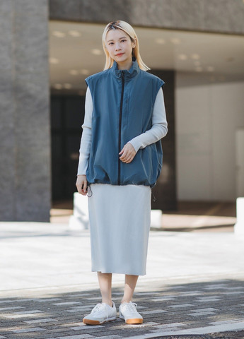 Сіра кежуал сукня сукня светр Uniqlo однотонна