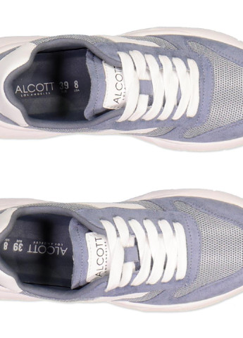 Голубые демисезонные кроссовки Alcott