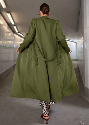 Плащ SHEIN тренчкот на завязках демисезон (356005976)