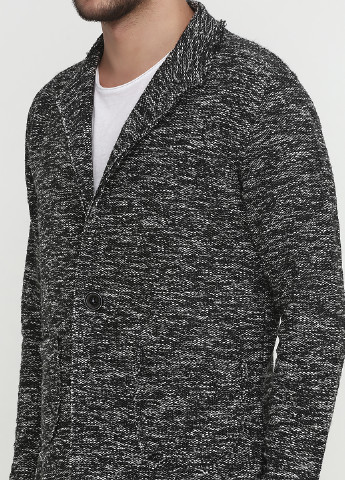 Пиджак Zuiki с длинным рукавом меланж серый кэжуал