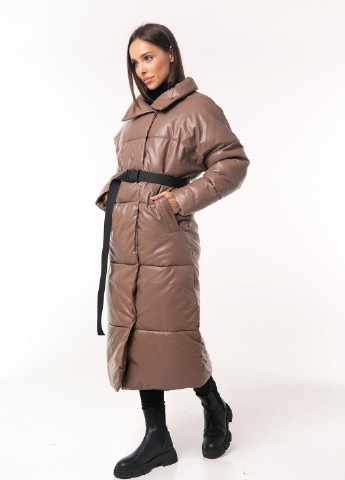 Світло-коричнева зимня куртка Icon