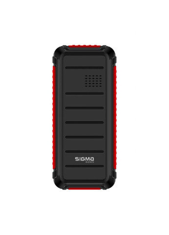 Мобильный телефон (4827798854426) Sigma x-style 18 track black-red (253507664)