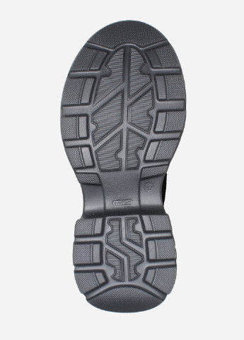Зимние ботинки re2709 черный El passo из натуральной замши