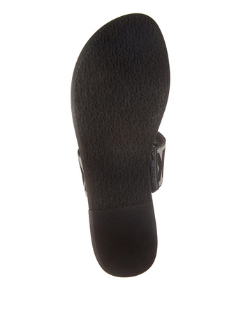 Черные кэжуал вьетнамки DKNY лаковые