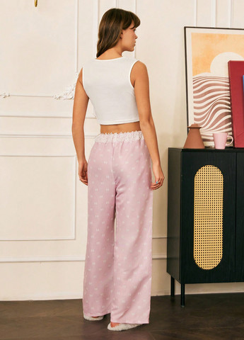 Комбинированная всесезон пижама (топ, брюки) топ + брюки SHEIN